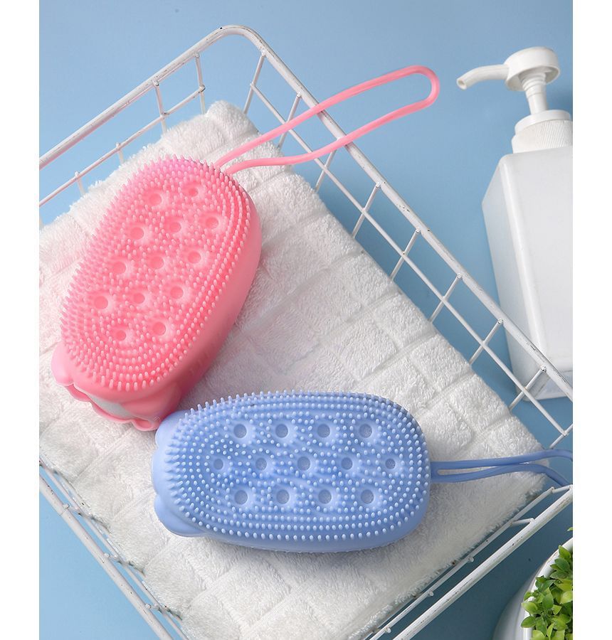 Porcini - Siliconen Lichaamsscrubber / Set