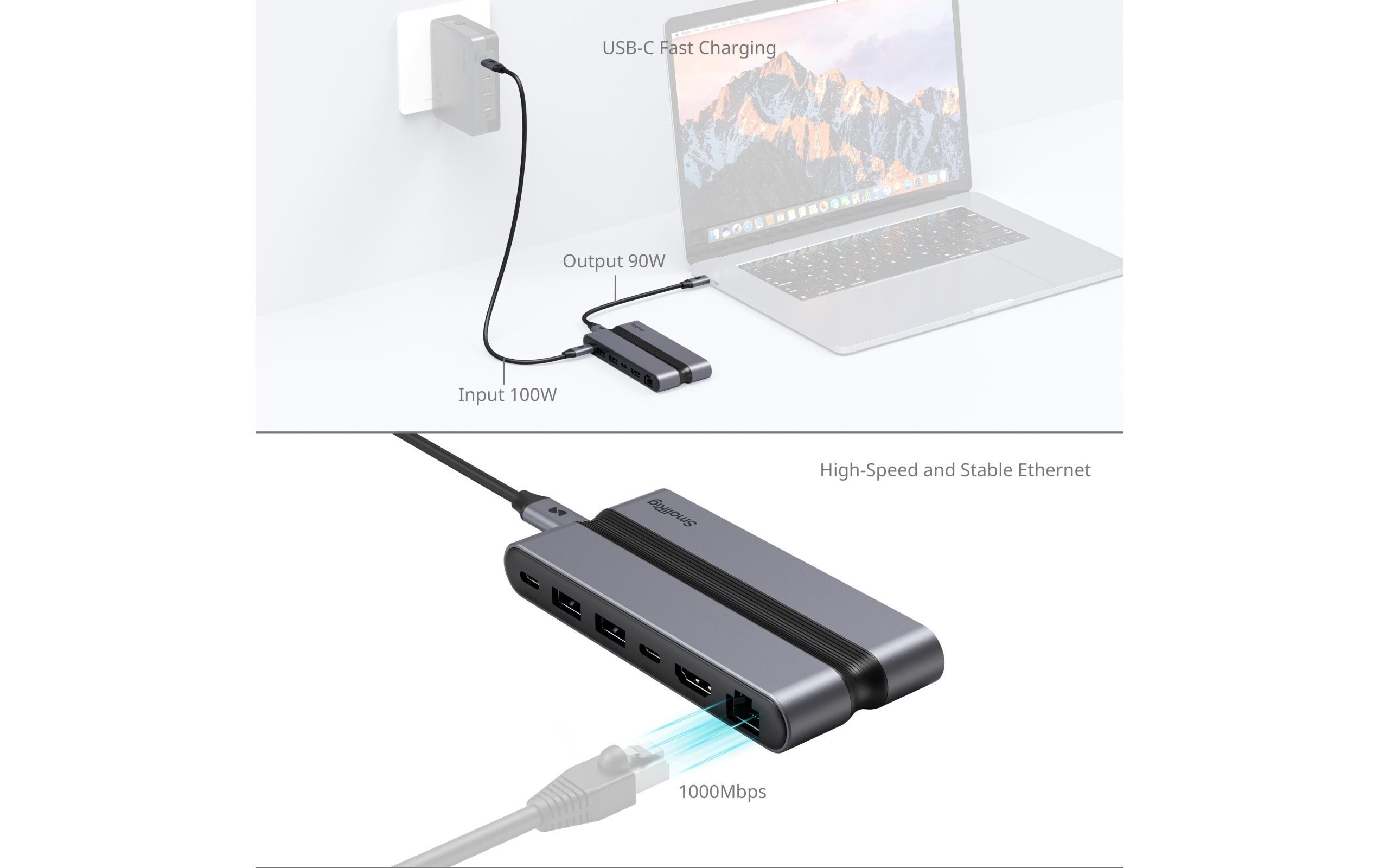Dockingstation 9 in 1 CFexpress B<br>Vielseitige Docking Station für Fotografen