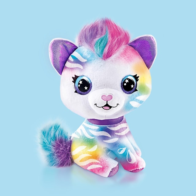 Airbrush Plush Kattunge Lilla