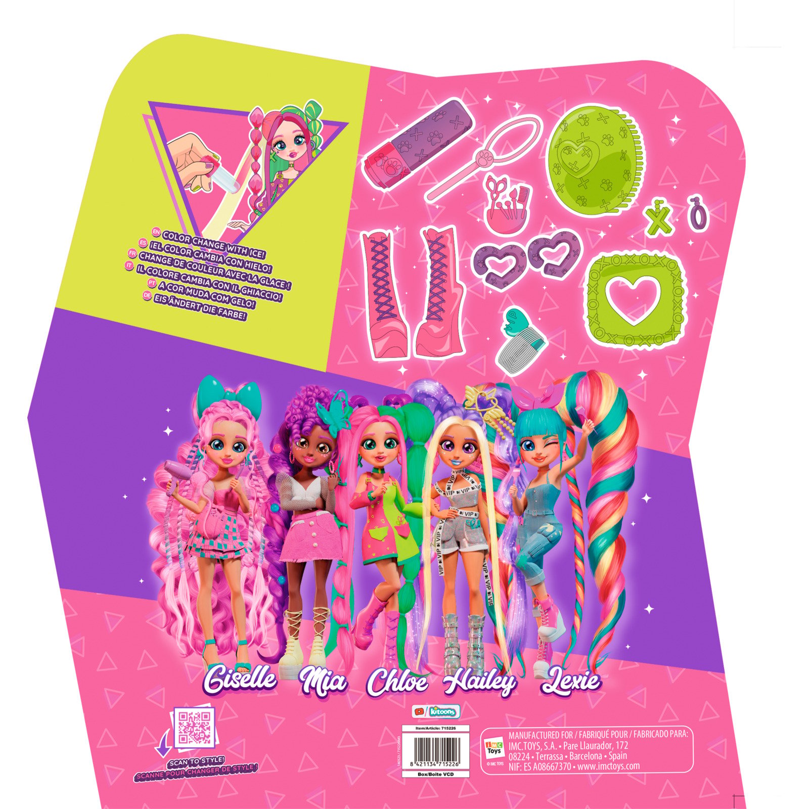 VIP Dolls Hair Academy Chloe Puppe