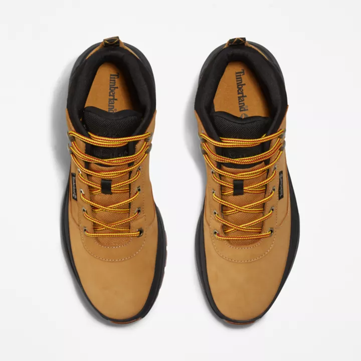 Bota de caminhada Field Trekker para homens na cor amarela