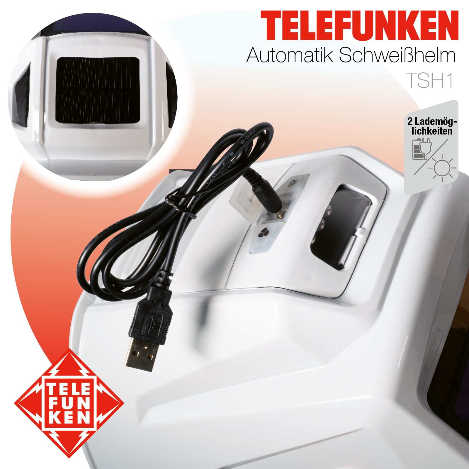 Telefunken Automatik Schweißhelm TSH1