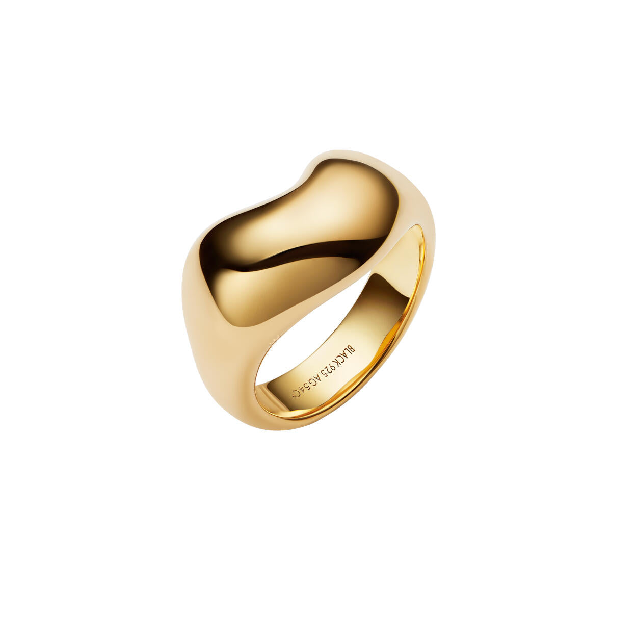 Maria Black  Tryvann ring - forgyldt
