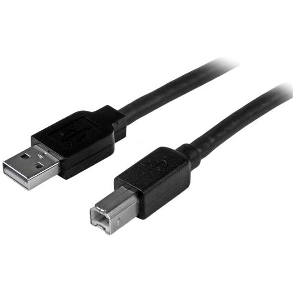 StarTech.com Câble USB Actif A vers B 15 m - M/M - Noir