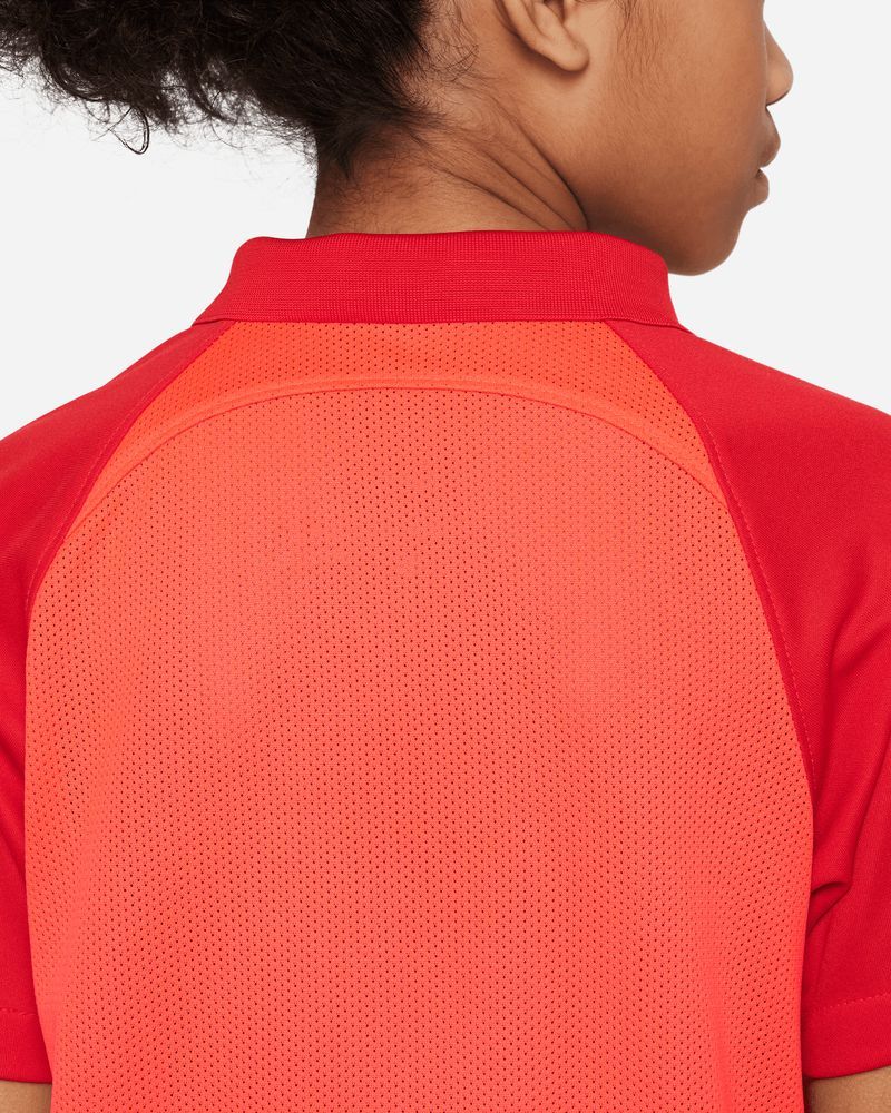 Polo Nike Academy Pro Rouge Crimson pour enfant