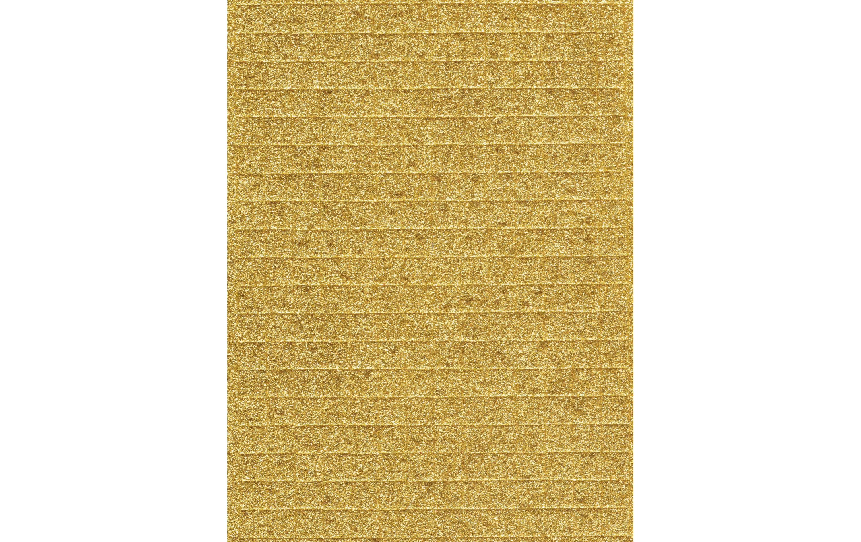 Moosgummi-Set Mosaik Glitter selbstklebend, 6 StückMoosgummi Mosaik Glitter