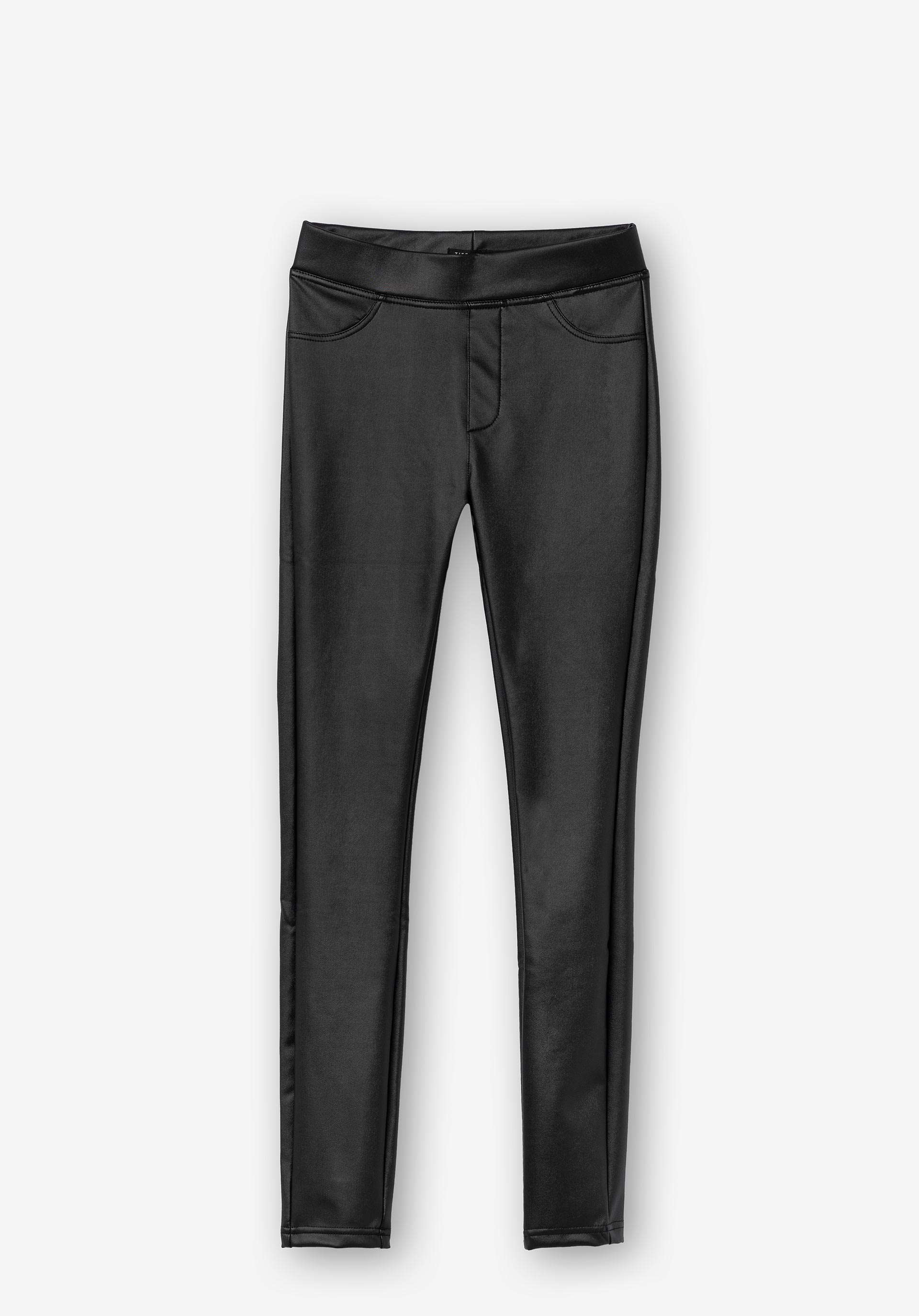 Leggings com Efeito Pele