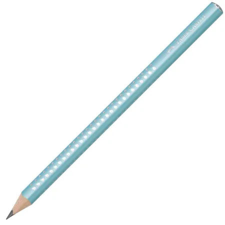 Faber-Castell Bleistift Jumbo Sparkle pearl türkis