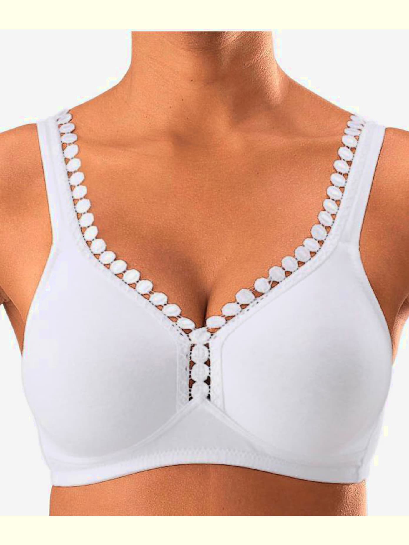 Soutien-gorge sans armatures en coton doux