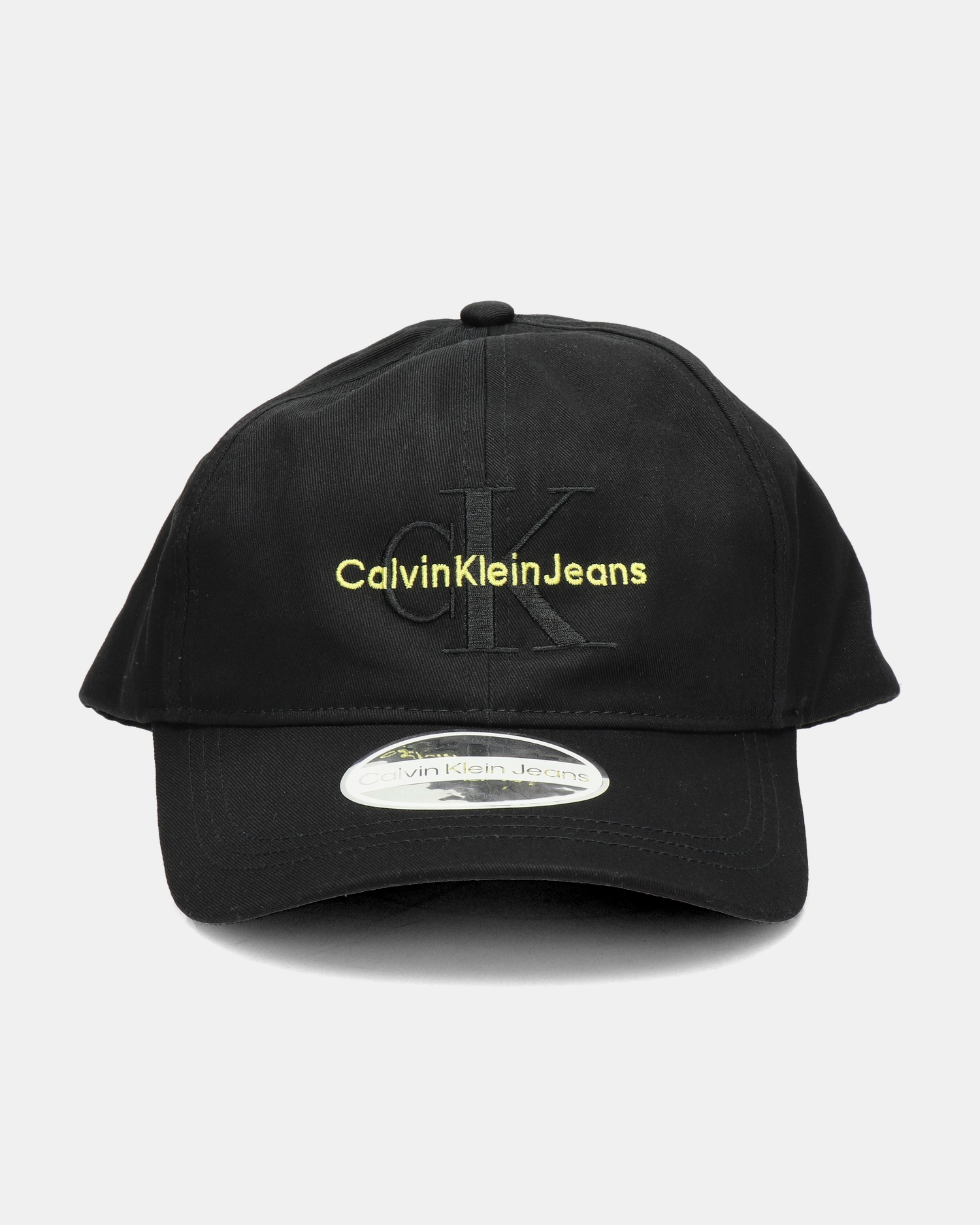 Calvin Klein Monogram Petten  - zwart