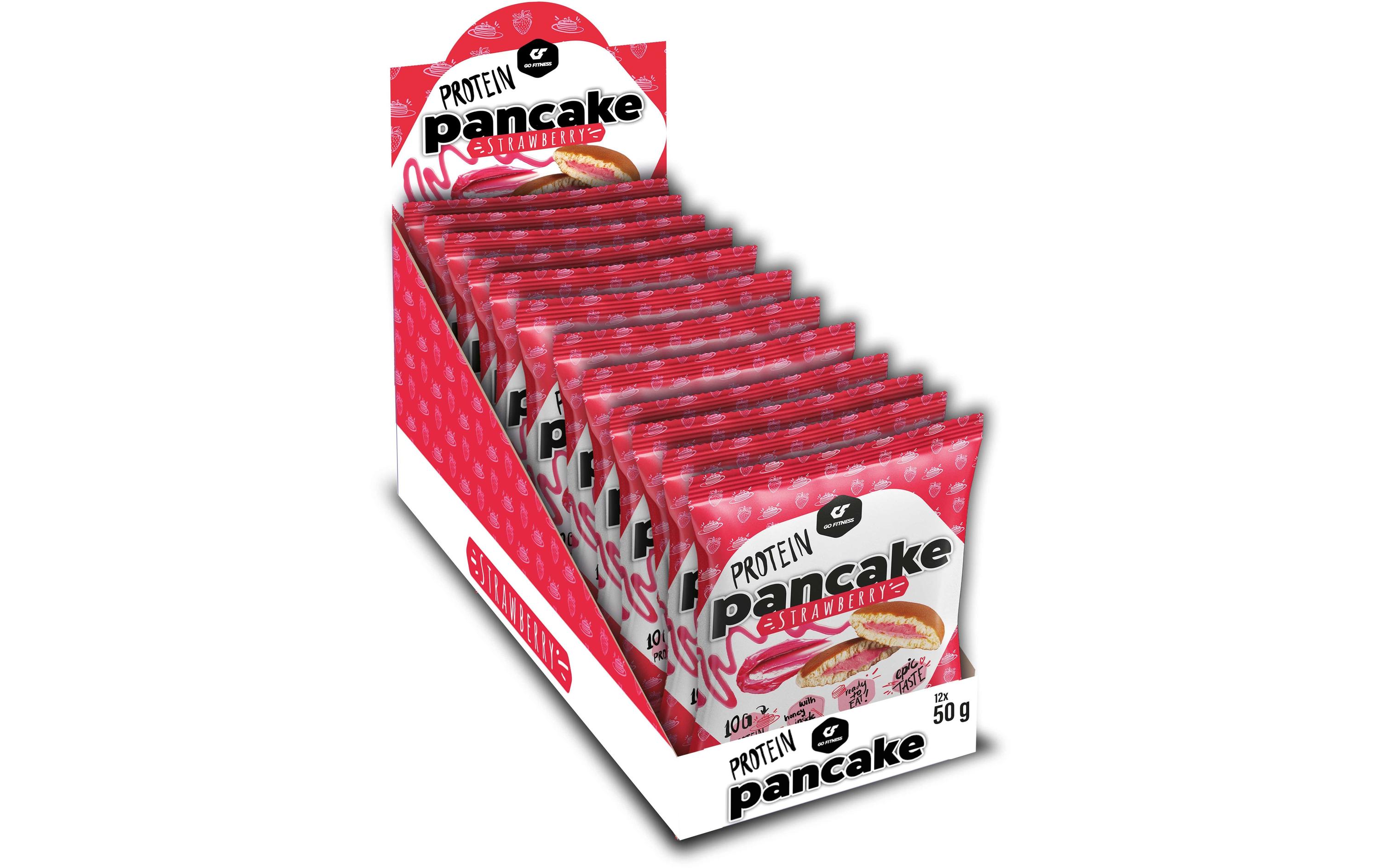 Nutrition Protein Pancake 12 x 50 g, ErdbeereProtein-Pfannkuchen