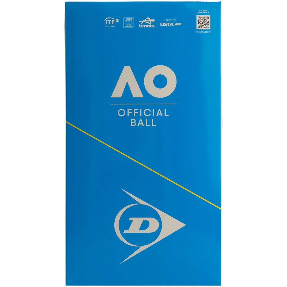 Dunlop Australian Open 2x4 Tennisbälle