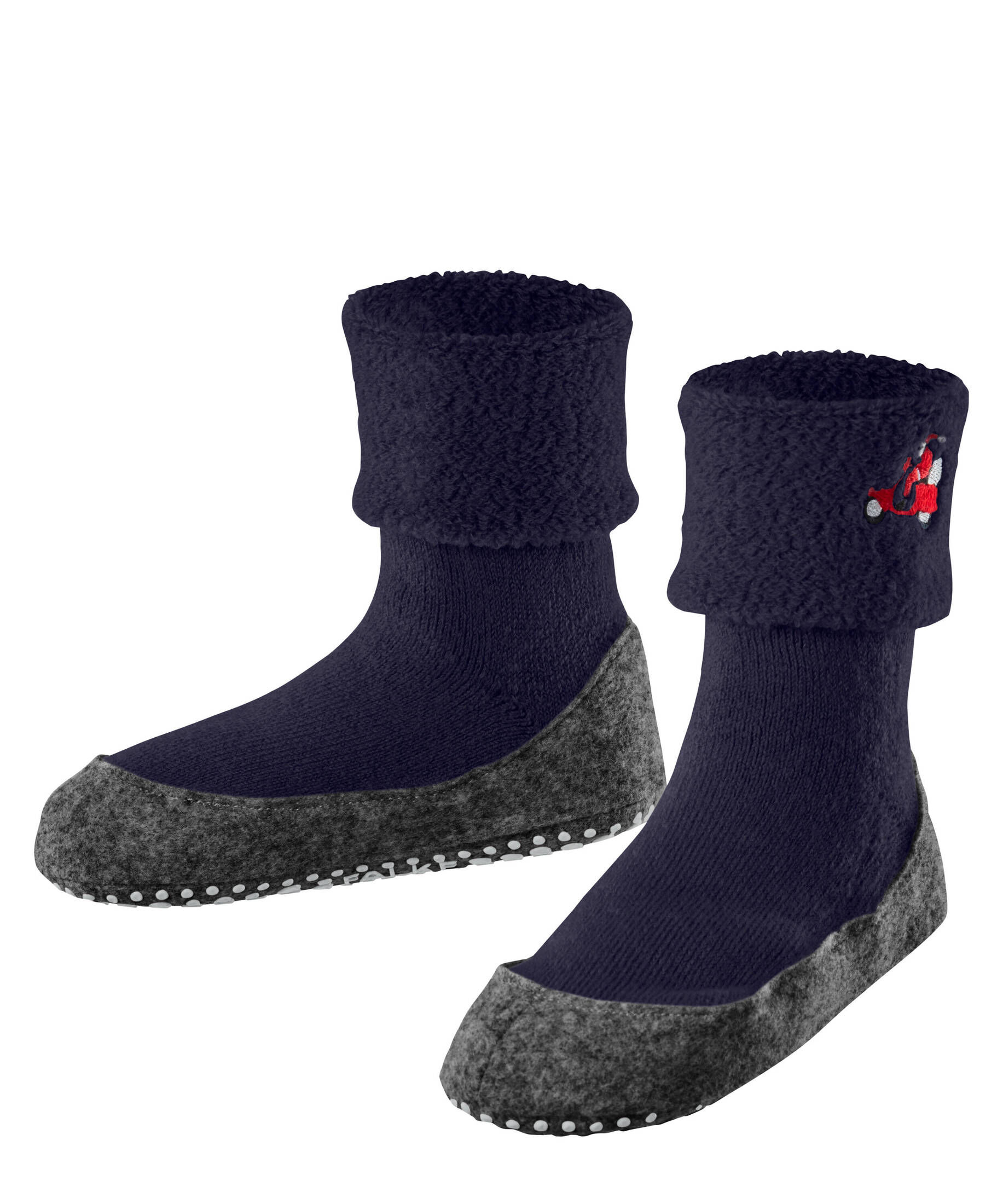 FALKE| Kinder Hausschuhe Cosyshoe Teens Driving Santa