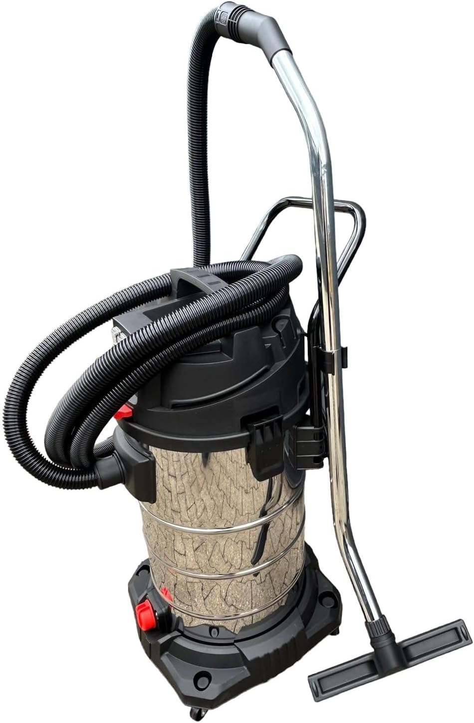 Industriesauger 3000W Nass- Trockensauger 100L Schmutzbehälter Industriestaubsauger Gewerbe Staubsauger Nasssauger (3000W)