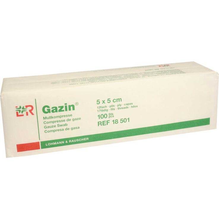 Gazin OP Kompressen 5x5cm 12, 100 St