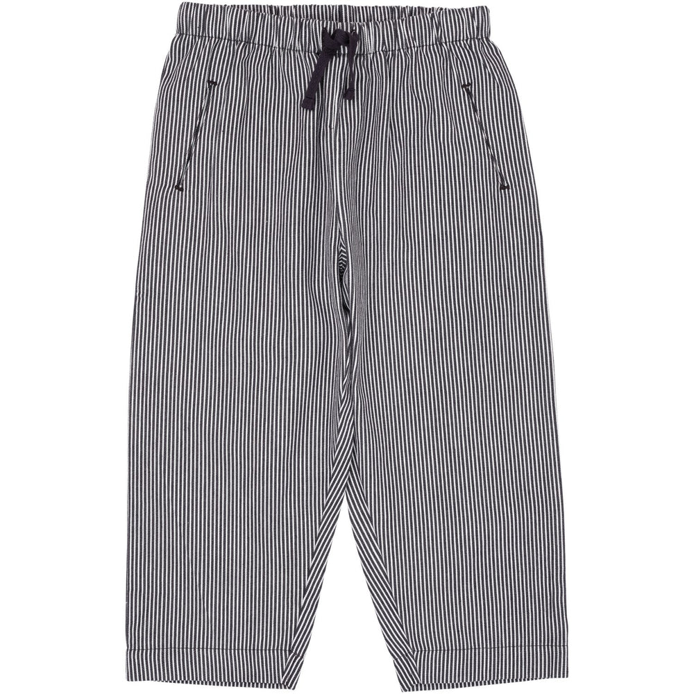 Køb COPENHAGEN COLORS Navy Stripe Striped Yarndyed Bukser