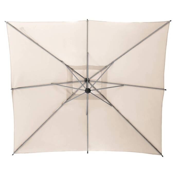 Parasol déporté carré inclinable MANOA Blé