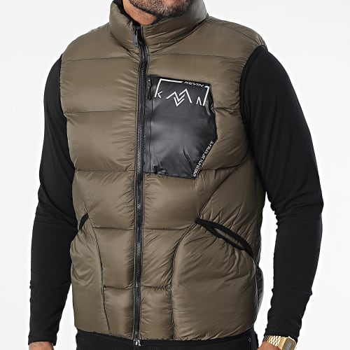 Doudoune Sans Manches 209 Vert Kaki