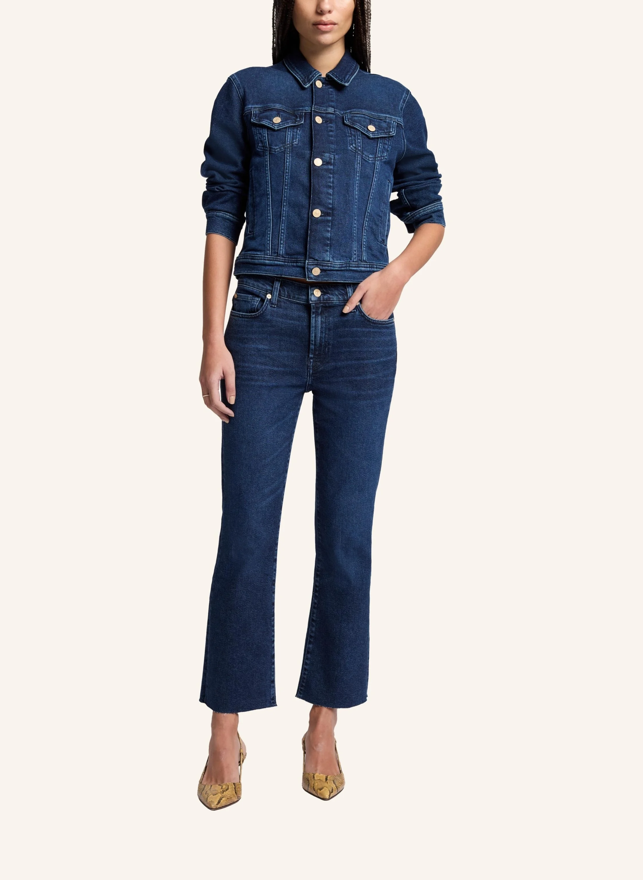 7 for all mankind Jeans DAISY ANKLE BOOT Bootcut fit