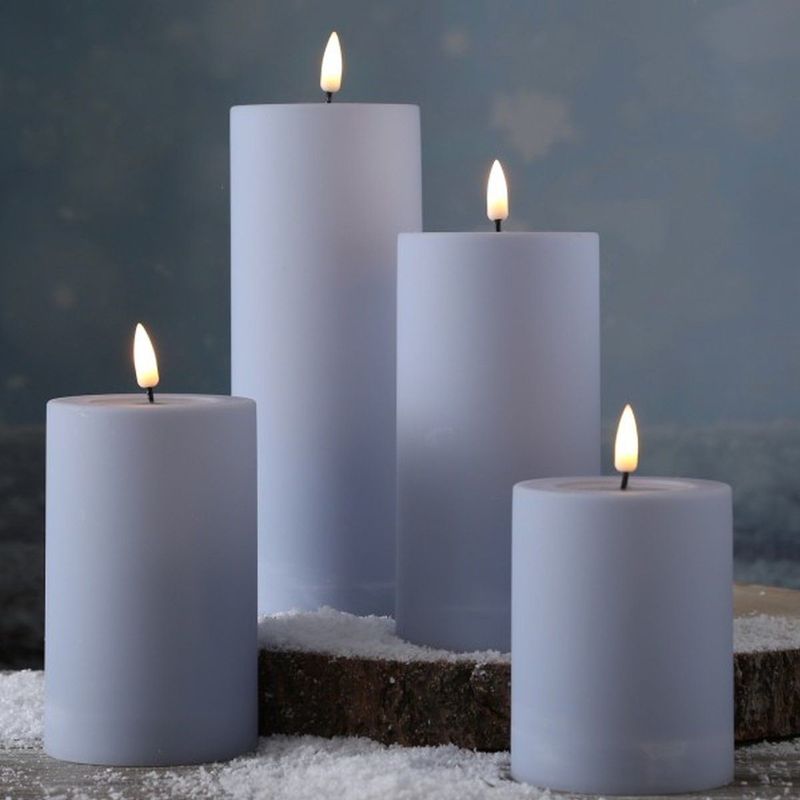 Deluxe Homeart - Led Kaars - Kleurloos - Wax - Real Flame Effect
