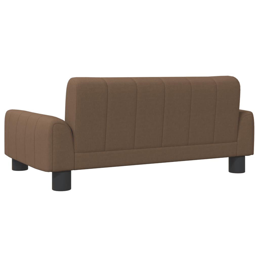 Cama para cães vidaXL em tecido marrom, 70x45x30 cm