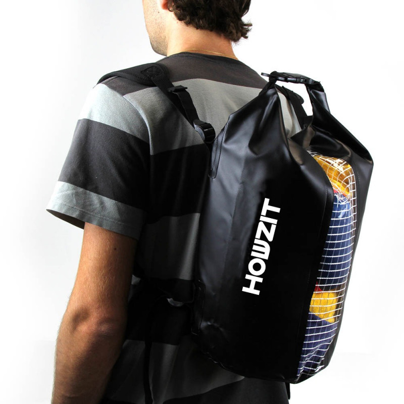 PACK SAC ÉTANCHE HOWZIT 15L + BUCKET VERT HOWZIT