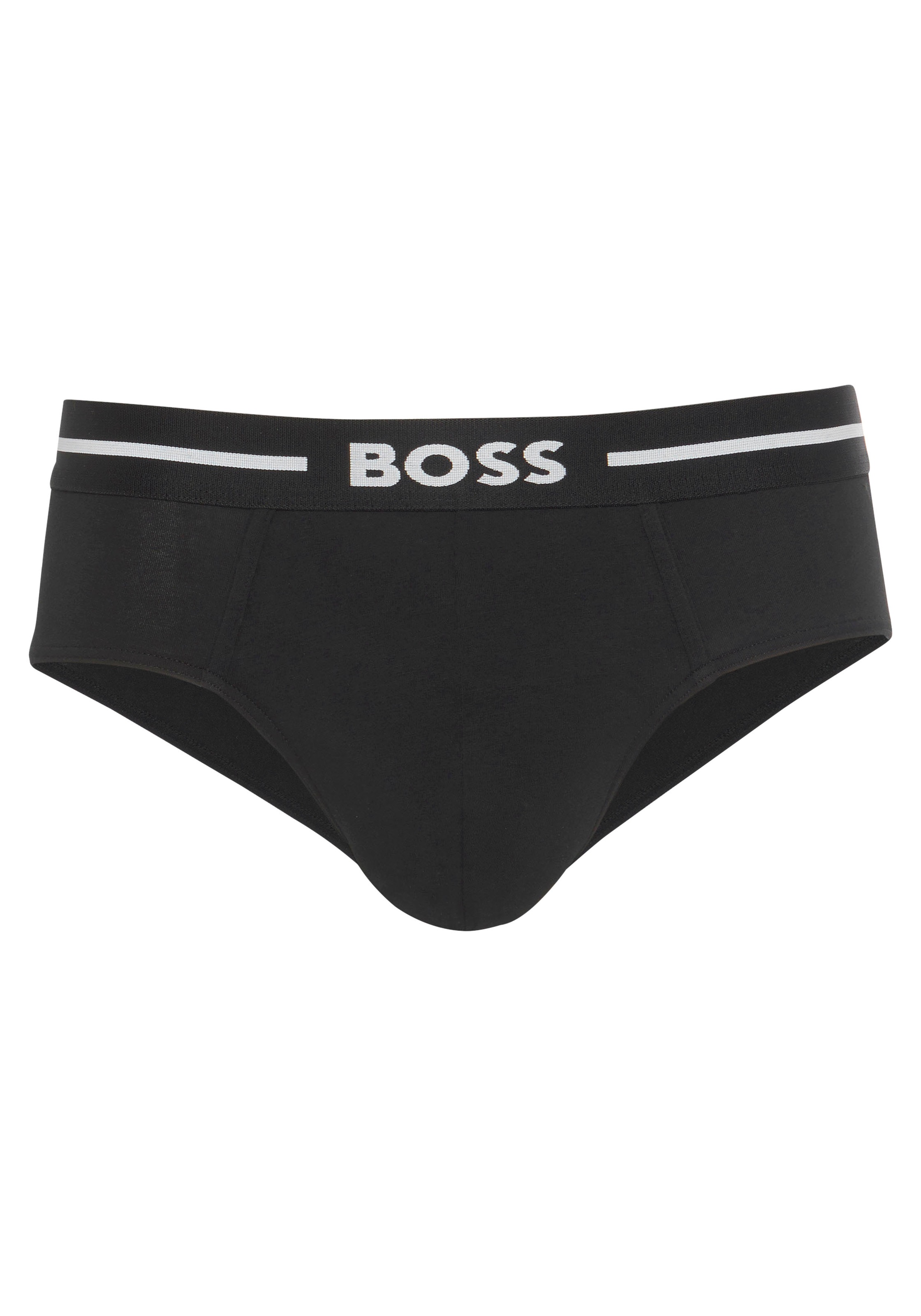 BOSS Hipster »HipBr 3P Bold«, 3erer Packung, mit BOSS Black Markenlabel