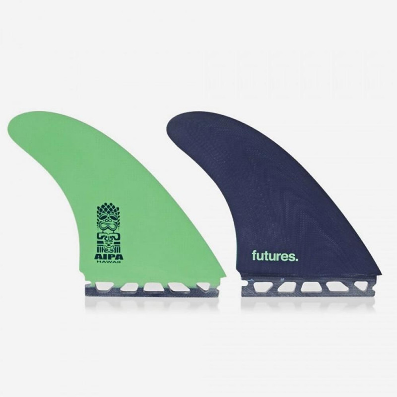 AILERONS SURF FUTURES FINS AKILA FIBERGLASS UNIVERSAL TWIN