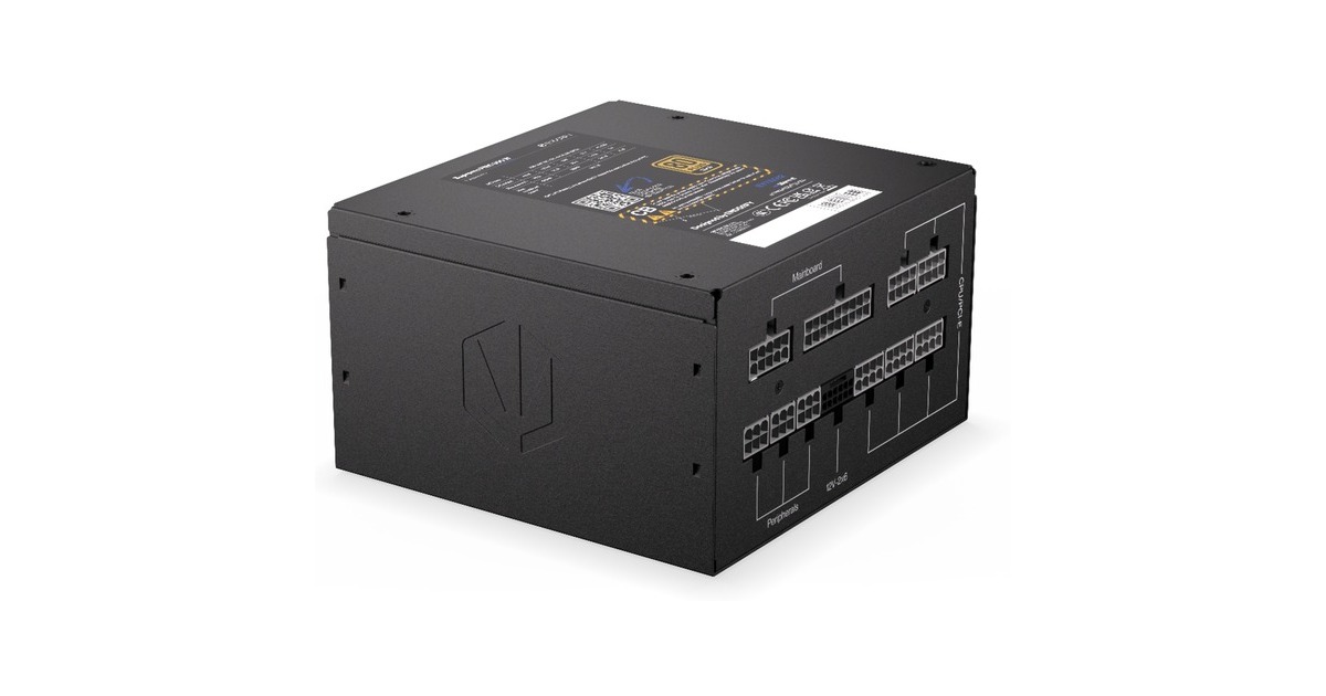 ENDORFYSupremo FM6 modulaire 850 watt voeding   (Zwart, 1x 12V-2x6, 3x PCIe)