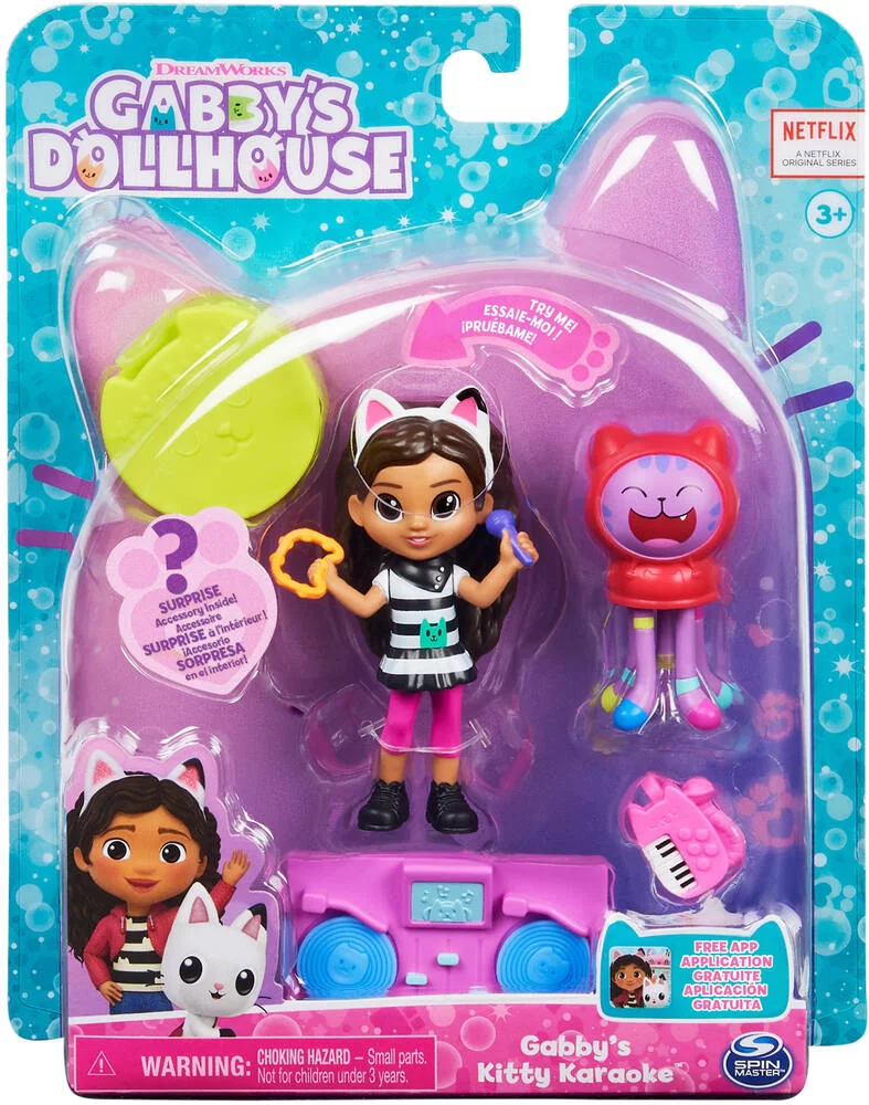 GABBY ET LA MAISON MAGIQUE -PACK 2 FIGURINES ET ACCESSOIRES