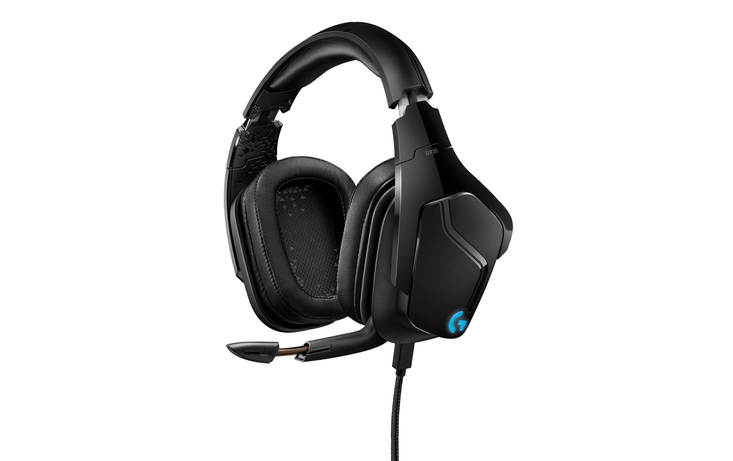 Logitech Gaming-Headset »G935 7.1 Surround Wireless Schwarz« Noise-Cancelling