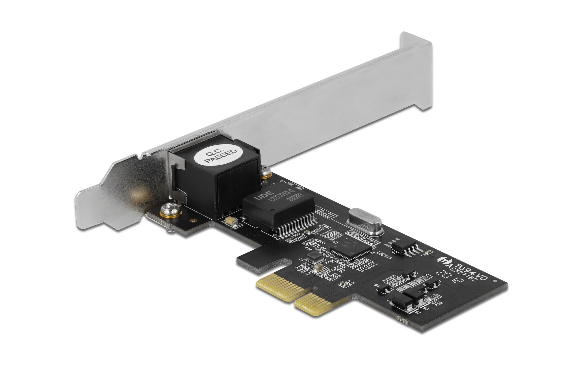Netzwerkkarte 1x 2.5 Gbps RJ-45 PCI-Express x1PCI Express x1 Karte auf 1x RJ45 2.5 Gigabit LAN i225