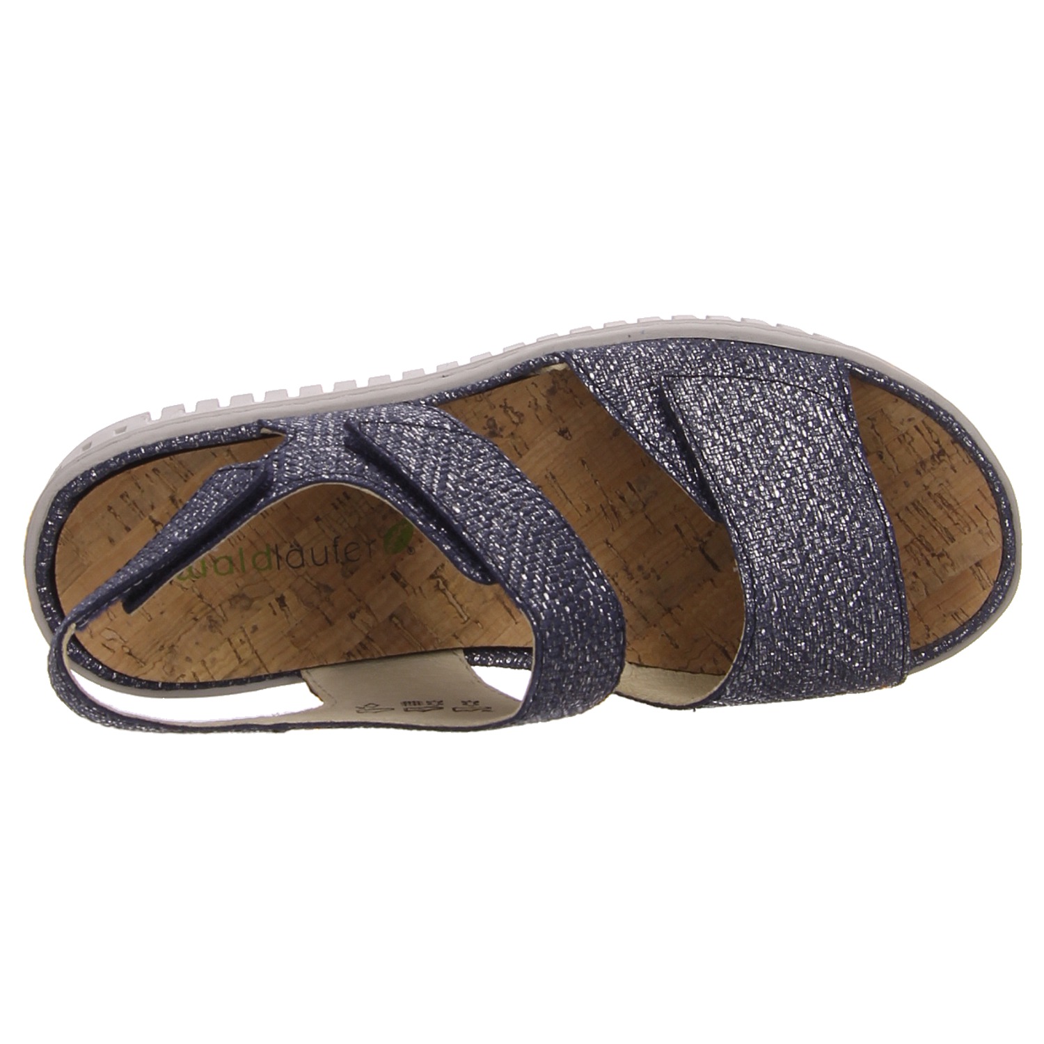 Waldläufer Sandalen blau blau