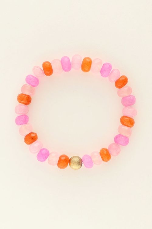 Multi kleur kralen armband