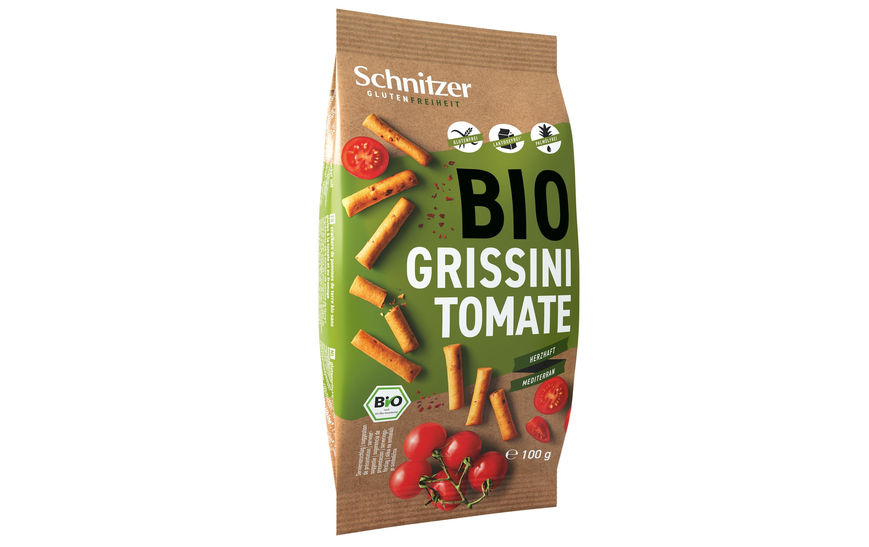 Apéro  Bio Grissini Pizza glutenfrei 100 gGlutenfreie Grissini
