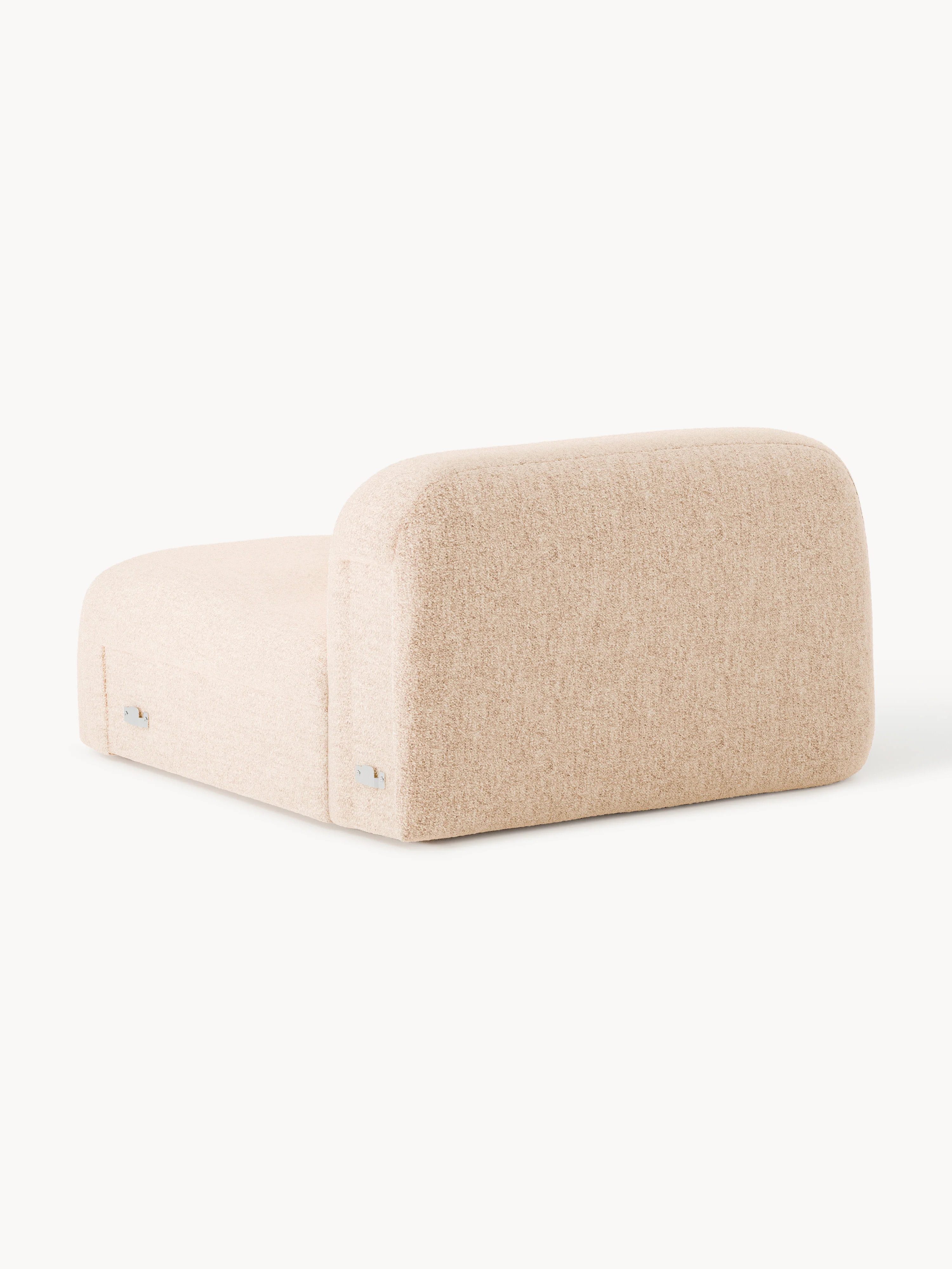 Hoekmodule Wolke van bouclé