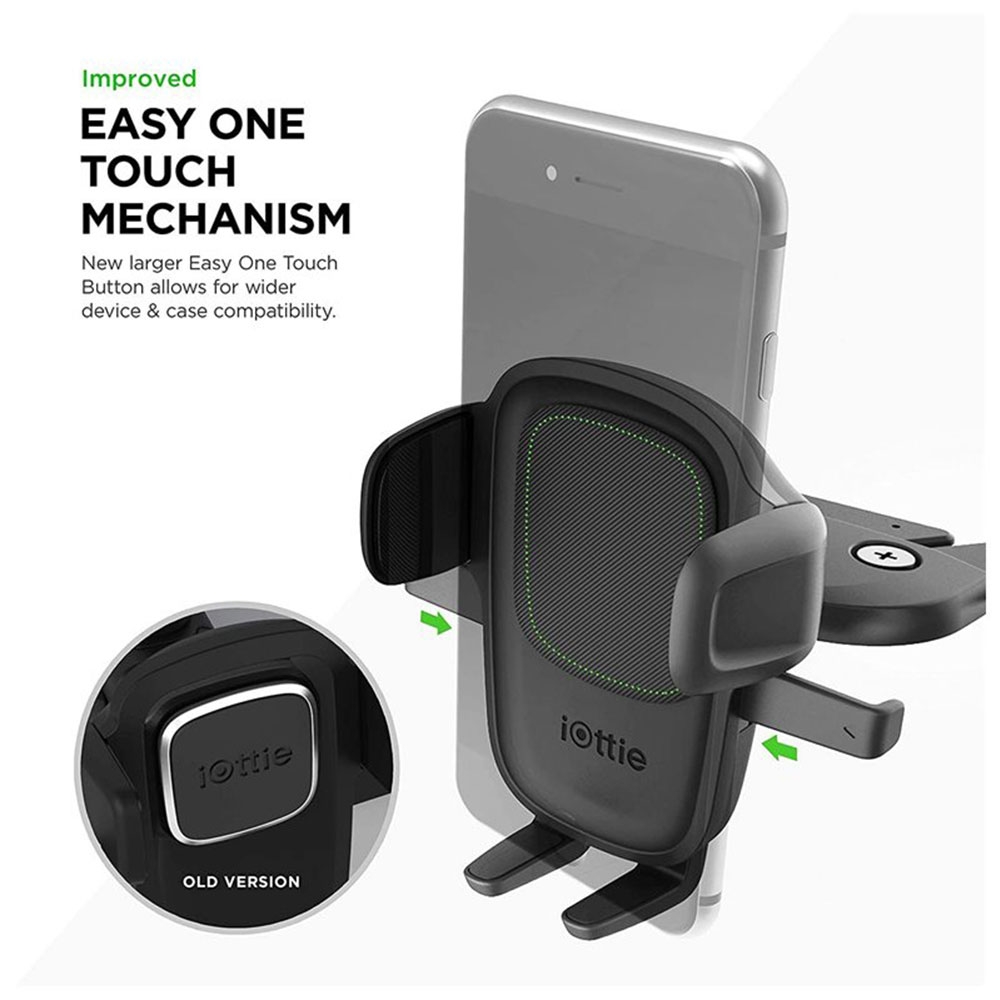 Easy One Touch 5 Universal Auto KFZ Halterung für CD-Schlitz (HLCRIO173) - Schwarz