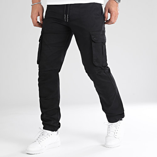 Pantalon Cargo Regular Fit 0217 Noir
