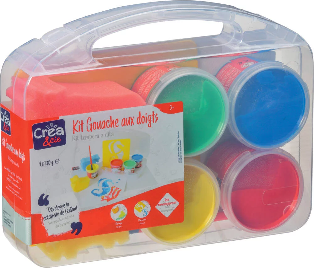 KIT PEINTURE AUX DOIGTS