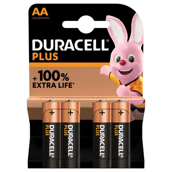 Plus AA Alkaline-Batterien