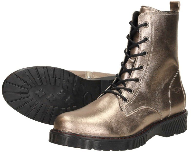 Aqa Veterschoenen Hoog goudkleur