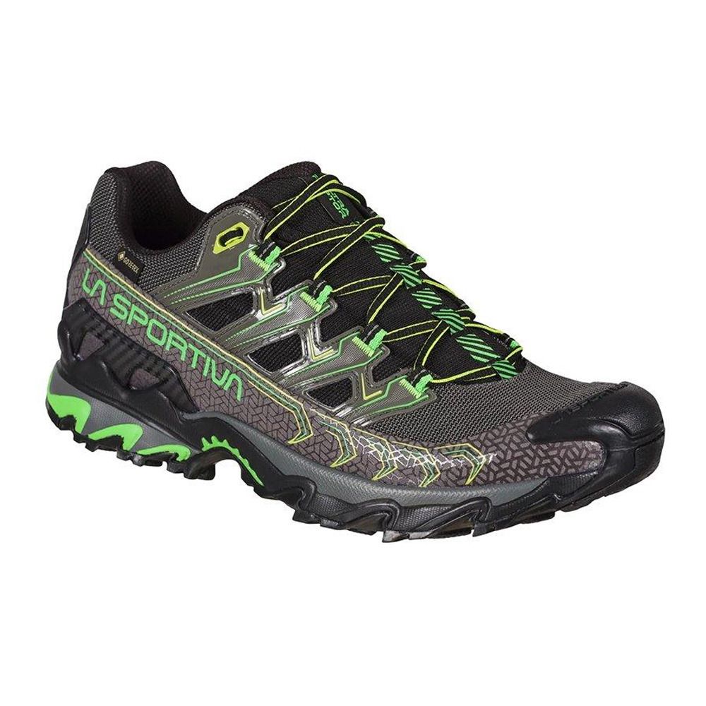 La Sportiva ULTRA RAPTOR II GTX - Chaussures trail Homme metal/flash green
