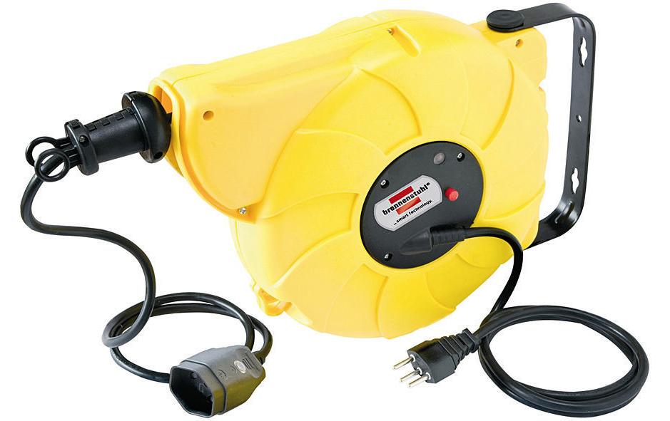 Kabelrückzugsrolle Automatic-Box Electric EFM 5 m1 m Anschlusskabel, 5 m Auszugskabel