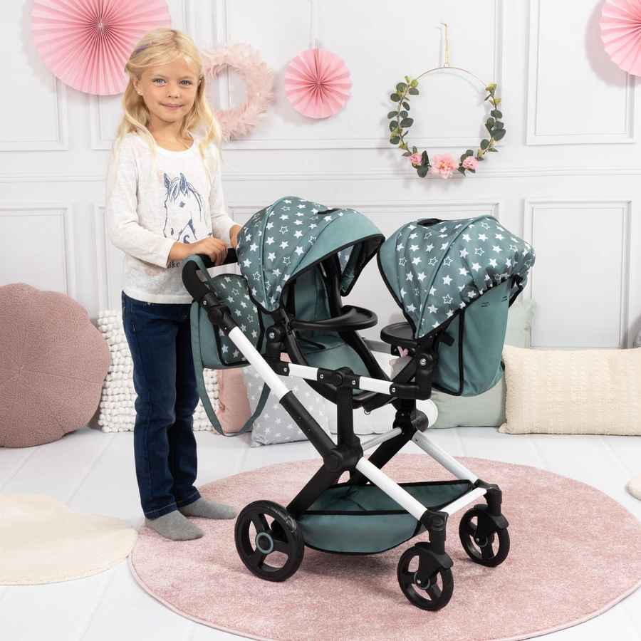 bayer Design Zwillings-Puppenwagen Xeo Twin