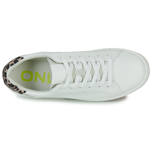 Only - ONLSOUL-5 PU SNEAKER - Blanc / Léopard