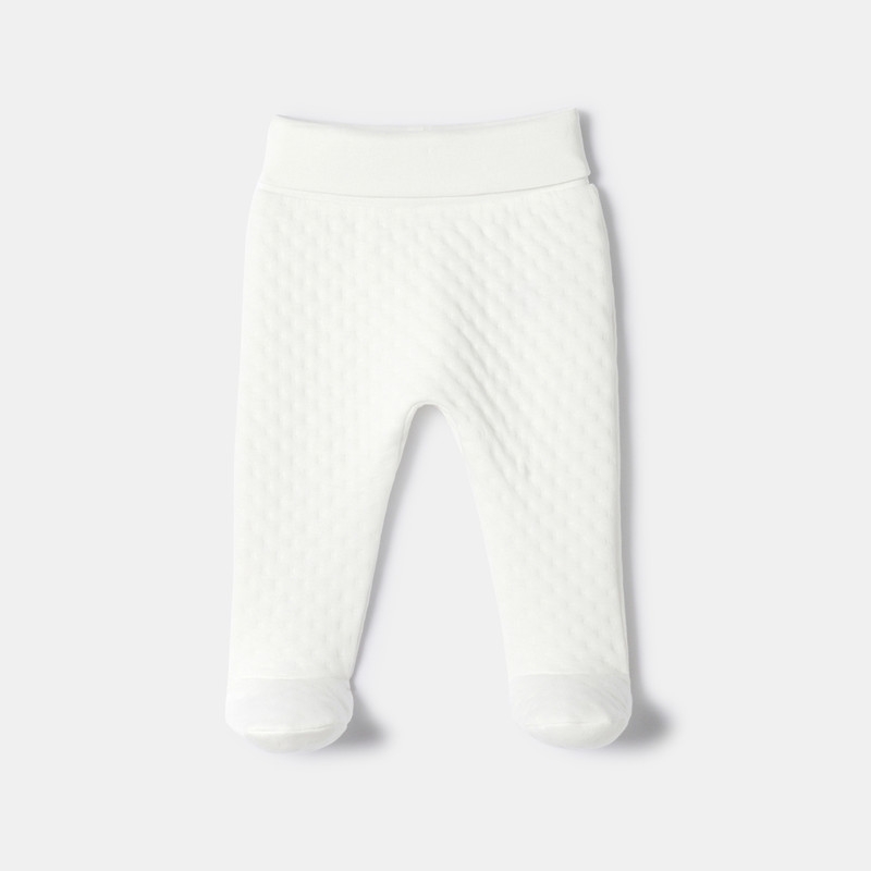 Ensemble en molleton bio blanc naissance Absorba