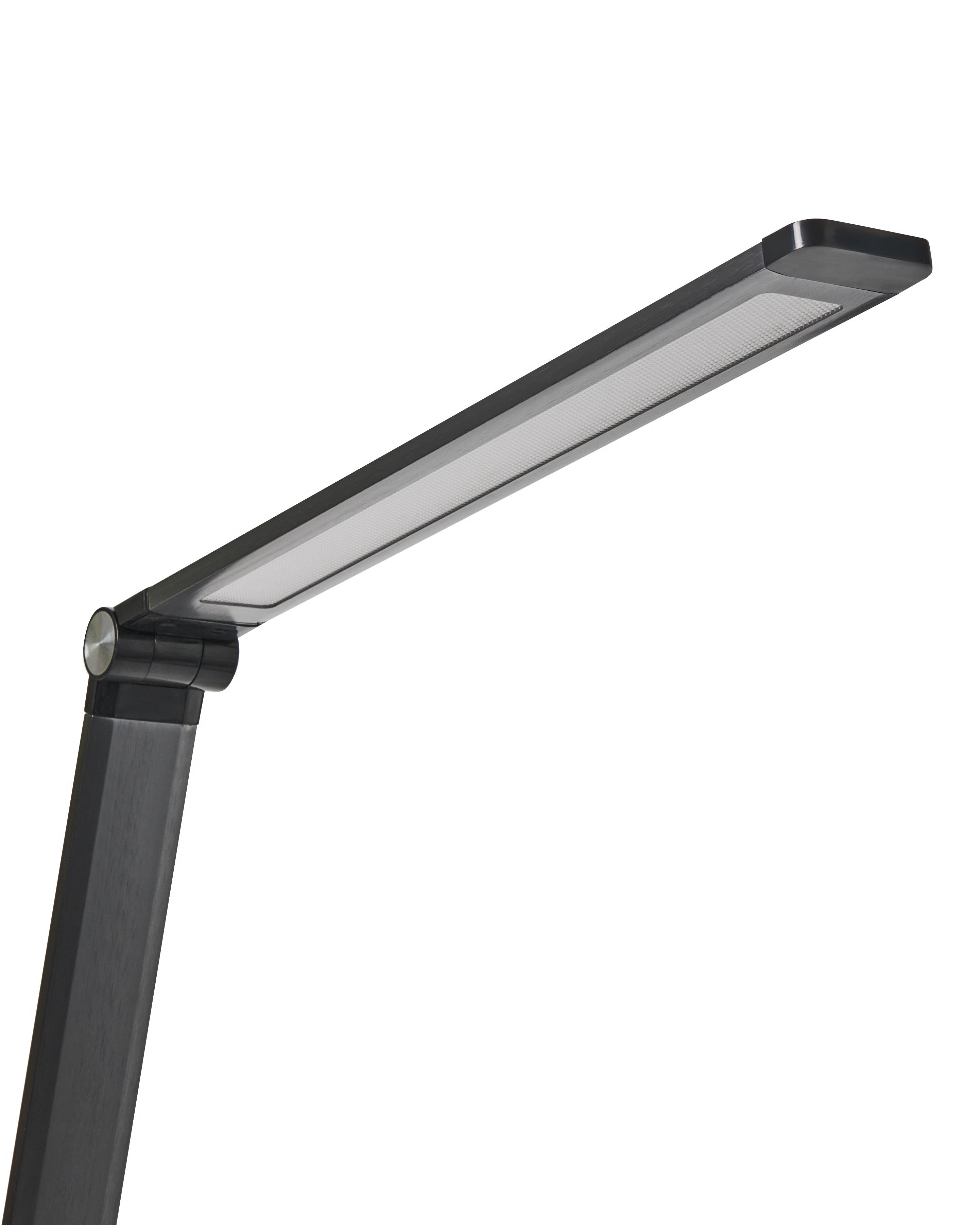 LED bureaulamp ENIF met draadloze oplader Zwart
