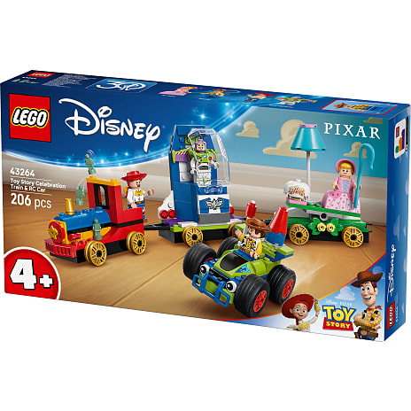 LEGO Disney Toy Story-fejring: Tog og fjernstyret bil 43264