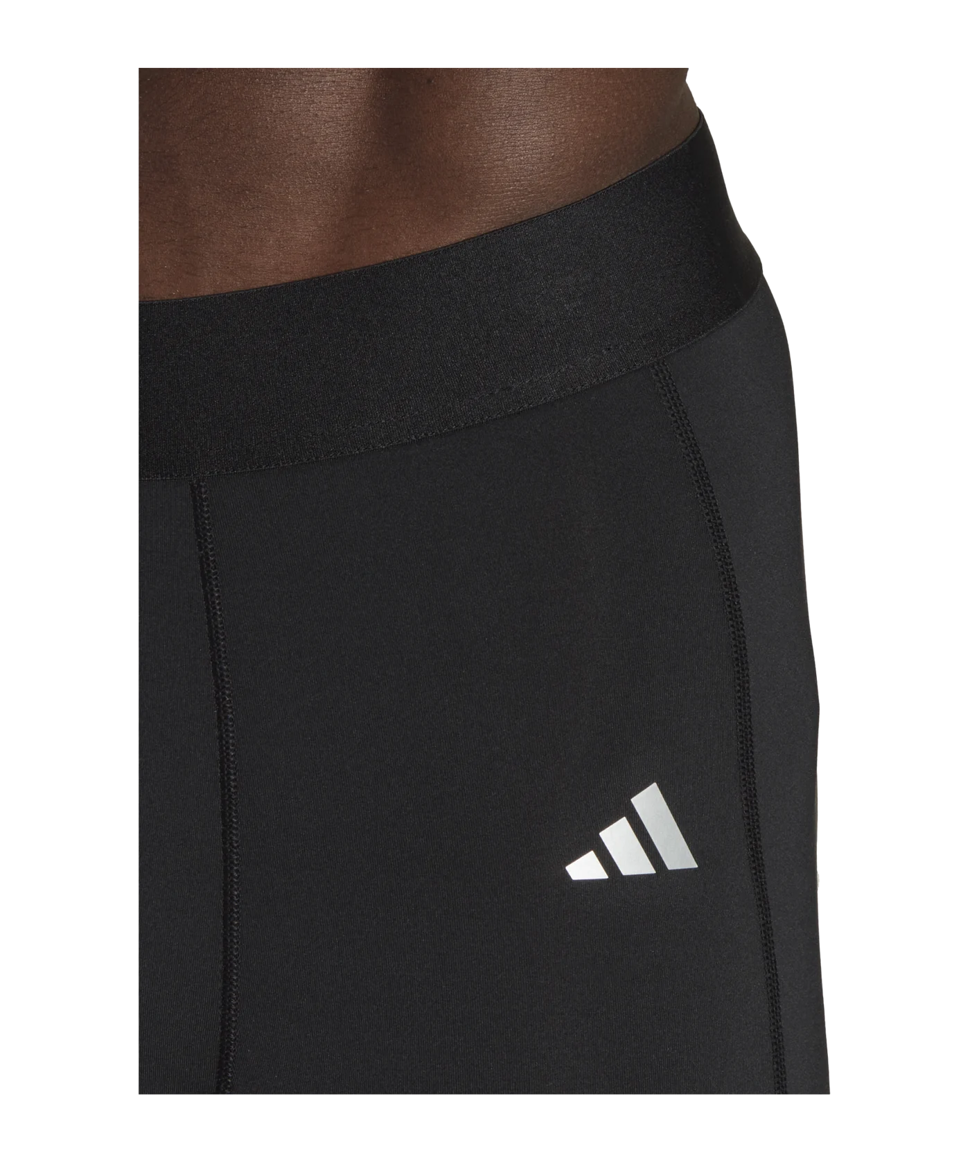 adidas Techfit Aeroready Tight Short Schwarz