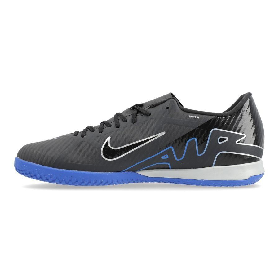 Nike Air Zoom Mercurial Vapor 15 Academy IC Shadow - Noir/Chrome/Bleu